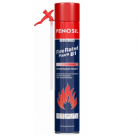 Пена монтажная бытовая Penosil Fire Rated Foam B1 огнеупорная 720 мл