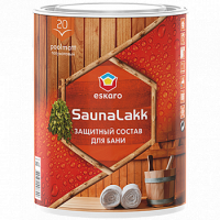 Лак для бань и саун Eskaro Sauna Lakk 0,95 л от интернет-магазина Венас