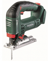 Лобзик METABO STAB18LTX100 /аккум/ /18В/3,5А/ч Li-ION/0-2800 х/мин/дер 100мм/мет 10мм/1акк+ЗУ/