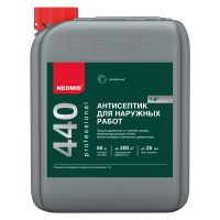 Антисептик для наружных работ Neomid 440 5 кг концентрат 1:9 от интернет-магазина Венас