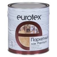 Лак паркетный Eurotex Premium полуматовый 2,5 л от интернет-магазина Венас