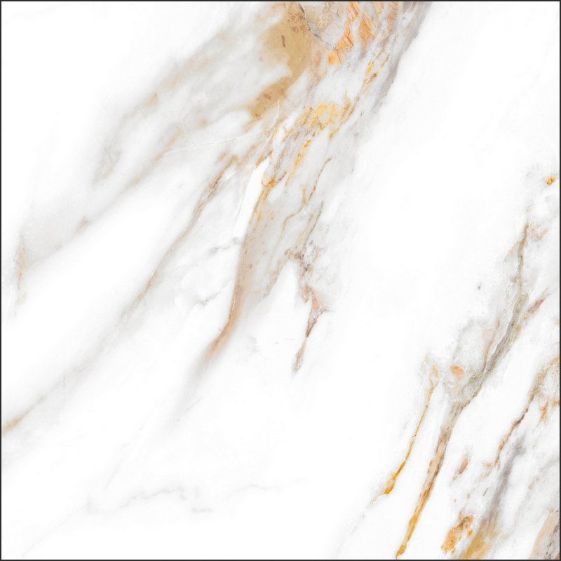 Керамогранит Global Tile Calacatta Royal белый 60х60
