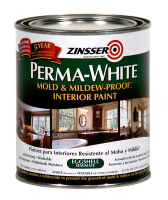Краска интерьерная Zinsser Perma White эффект яичной скорлупы 0,946 л от интернет-магазина Венас
