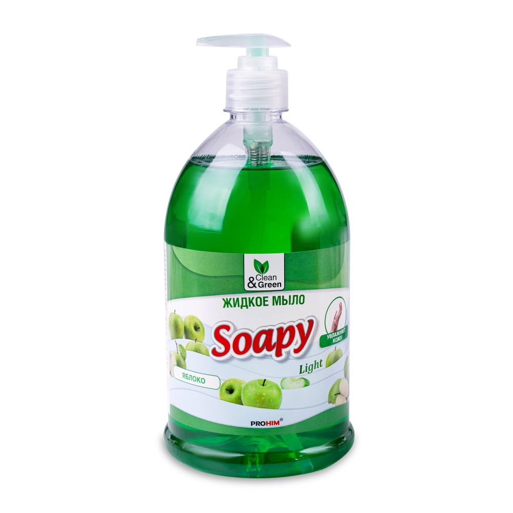 Мыло жидкое Soapy яблоко 1 л