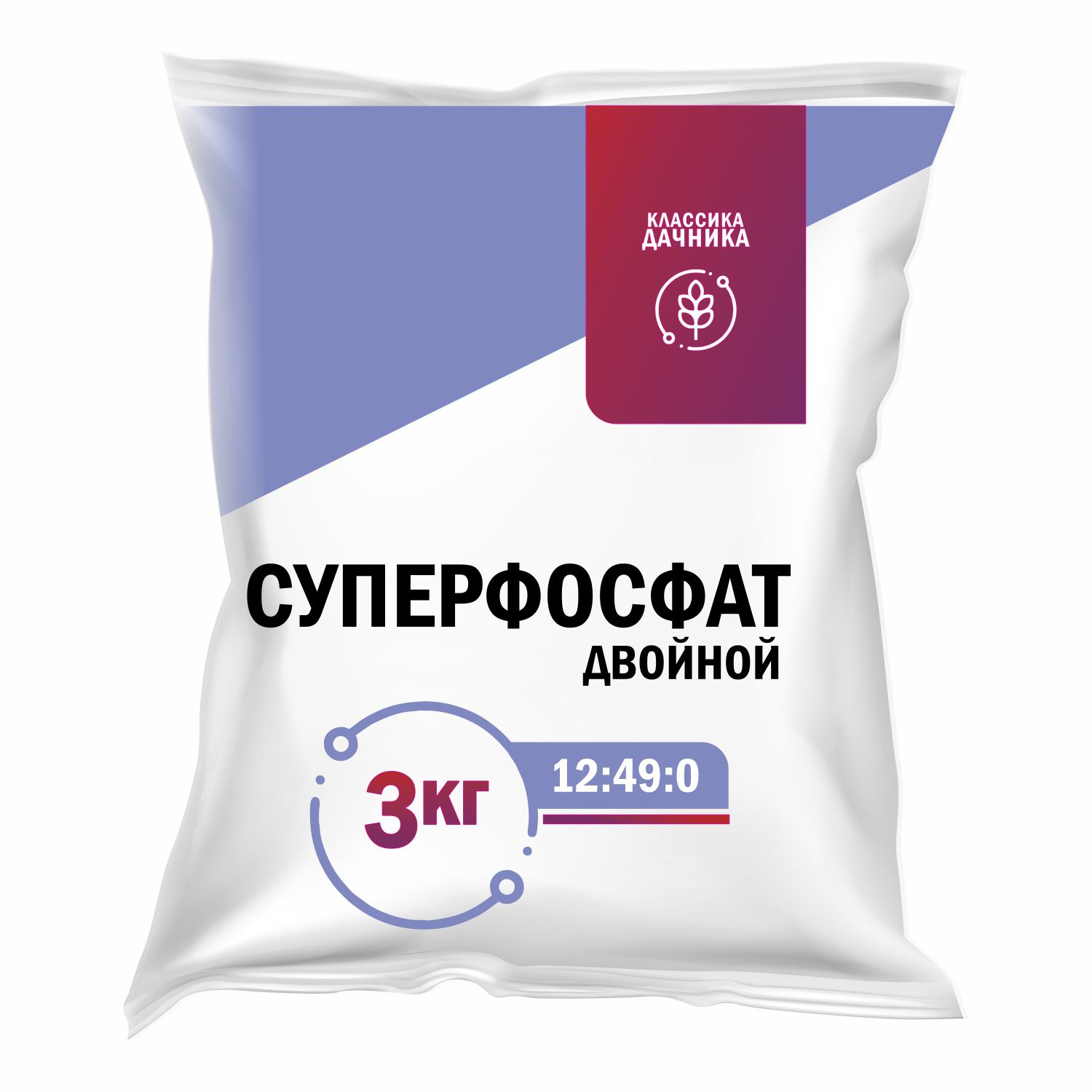 Суперфосфат двойной 3 кг