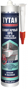 Герметик силиконовый санитарный Tytan Professional UPG белый 280 мл