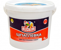 Шпатлевка масляно-клеевая для внутренних работ Olecolor 9 кг