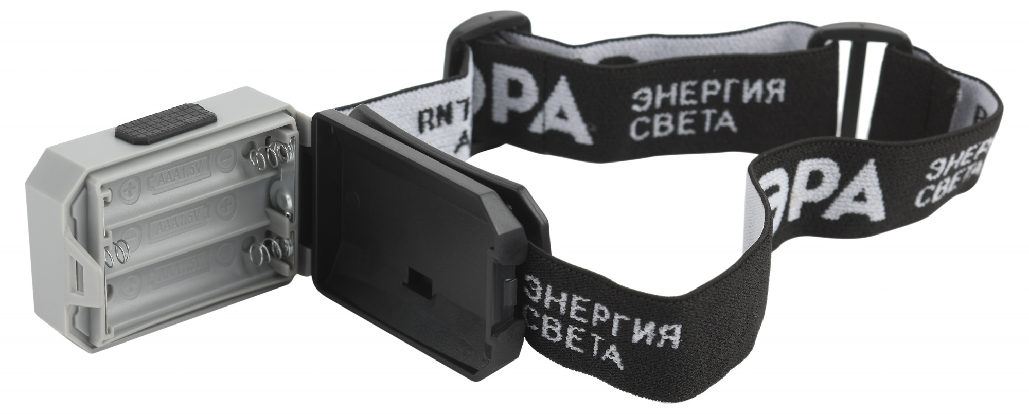 Фонарь налобный светодиодный ЭРА GB-708 Шторм на батарейках, 4 режима