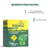 Комплект от комаров 45 ночей Picnic Family фумигатор+жидкость
