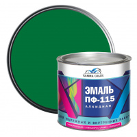 Эмаль алкидная ПФ-115 Gamma Color зеленая яркая 1,8 кг