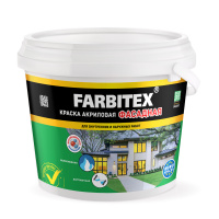 Краска фасадная Farbitex 3 кг от интернет-магазина Венас