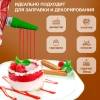 Насадка кулинарная для майонеза, кетчупа, горчицы, 1 шт + адаптер Мультикон