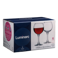 Набор бокалов для вина 6 шт Luminarc French Brasserie, 250 мл