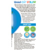 Лампа светодиодная Uniel Air Color 5 Вт Е14 шар G45 синяя