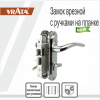Замок врезной Vrata 50/106-ЦМВ70 хром