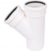 Тройник канализационный d110х110 мм 45° Sinikon Comfort Plus