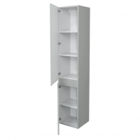 Шкаф подвесной Riana Grey /370х380х1750мм/Sanstar