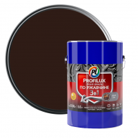 Грунт-эмаль по ржавчине Profilux коричневая 5 кг от интернет-магазина Венас
