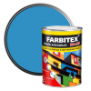 Эмаль алкидная ПФ-115 Farbitex голубая 0,8 кг