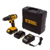 Дрель аккум DENZEL CDL-18-02BM /18В/2х2,0 А/ч/30Нм/0-400/0-1500об/мин/кейс
