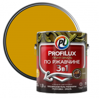 Грунт-эмаль по ржавчине Profilux желтая 1,9 кг от интернет-магазина Венас