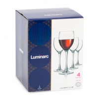Набор бокалов для вина 4 шт Luminarc Lounge Club, 250 мл