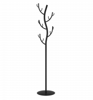 Вешалка-стойка напольная ЗМИ Дерево 5 крючков ВНП211Ч цвет черный