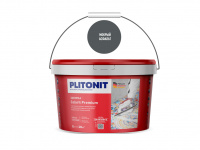 Затирка цементная Plitonit Colorit Premium мокрый асфальт 2 кг