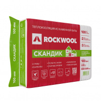 Утеплитель Rockwool Лайт Баттс Скандик 100х600х800 мм 2,88 м2 от интернет-магазина Венас