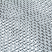 Коврик-дорожка ПВХ 0,9 м Sunstep Цепочка серый от интернет-магазина Венас
