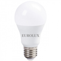 Лампа светодиодная Eurolux 15 Вт Е27 груша A60 4000К матовая