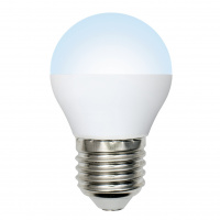 Лампа светодиодная Volpe Norma 11 Вт Е27 шар G45 4000К матовая