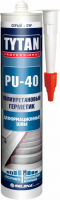Герметик полиуретановый высокомодульный Tytan Professional PU 40 серый 310 мл