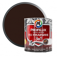 Грунт-эмаль по ржавчине Profilux коричневая 0,9 кг от интернет-магазина Венас