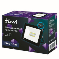 Прожектор светодиодный  /10Вт/6500К/850Лм/IP65/ Duwi