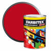 Эмаль алкидная ПФ-115 Farbitex красная 0,8 кг