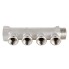 Коллектор 4 выхода в/р 1/2' х1' /VALTEC 550n/никель/Италия/