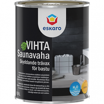 Воск для бань и саун Eskaro Saunavaha Vihta бесцветный 0,9 л
