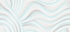 Декор настенный Cersanit Tiffany волна белый 20х44