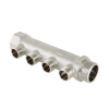 Коллектор 4 выхода н/р 1/2' х1' /VALTEC 500n/никель/Италия/