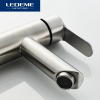Смеситель д/ум LEDEME L71003 /1руч/г/подв/нерж./