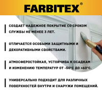 Эмаль алкидная ПФ-115 Farbitex белая 1,8 кг от интернет-магазина Венас