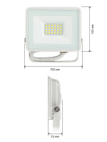 Прожектор светодиодный Эра LPR-023-W-65K-050 50 Вт 6500К IP65 белый