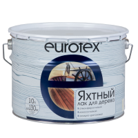 Лак яхтный Eurotex полуматовый 10 л от интернет-магазина Венас