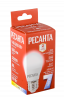 Лампа светодиодная Ресанта 7 Вт Е27 шар G45 4000К матовая