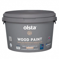 Краска для деревянных фасадов Olsta Wood Paint база А 2,7 л от интернет-магазина Венас
