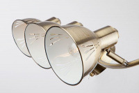 Светильник настенный поворотный Eurosvet Azimuth 20052 3х40 Вт Е14 античная бронза