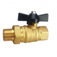 Кран шаровый Американка Ду15 REMSAN /Py16/t120/г/ш/бабочка/