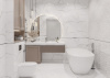 Плитка настенная Global Tile Tonic серая 25х50 от интернет-магазина Венас