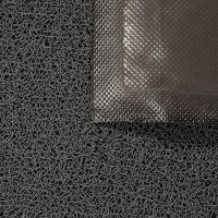 Коврик придверный Vortex пористый 40х60 см серый от интернет-магазина Венас